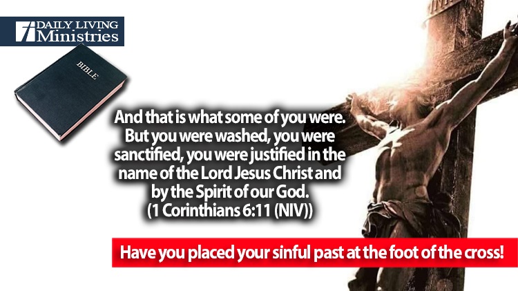 Have you placed your sinful past at the foot of the cross!