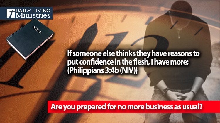 Are you prepared for no more business as usual?