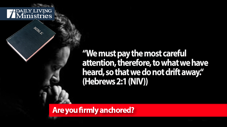 Are you firmly anchored?