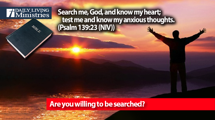 Are you willing to be searched?