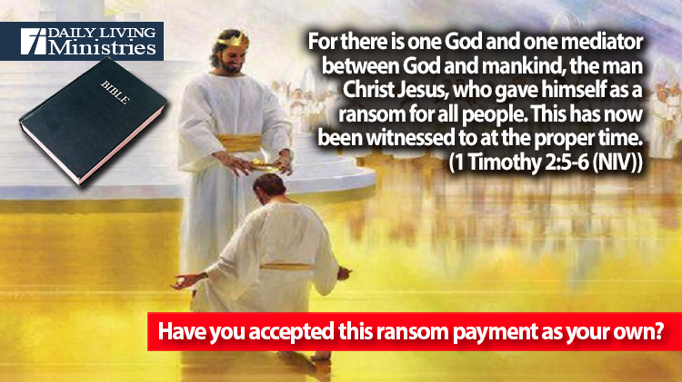 Have you accepted this ransom payment as your own?