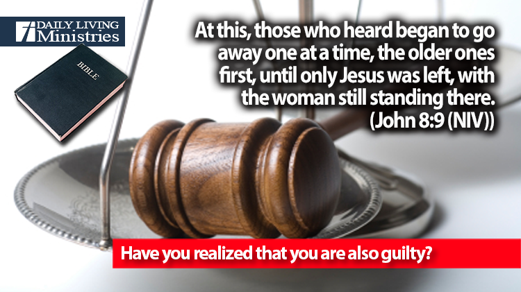 Have you realized that you are also guilty?